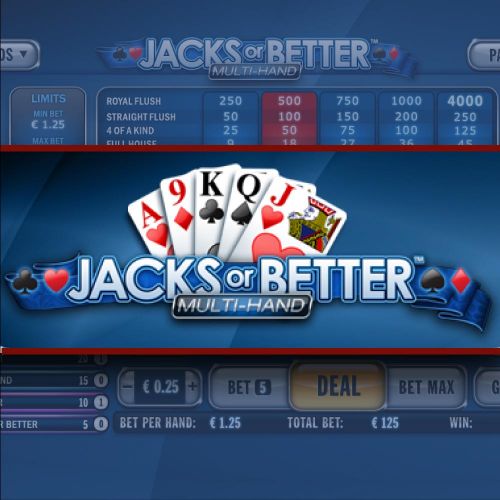 Jacks or Better Multi-Hand